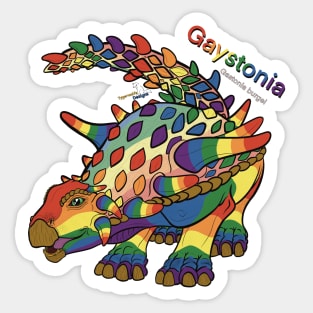 Gaystonia - Text Sticker